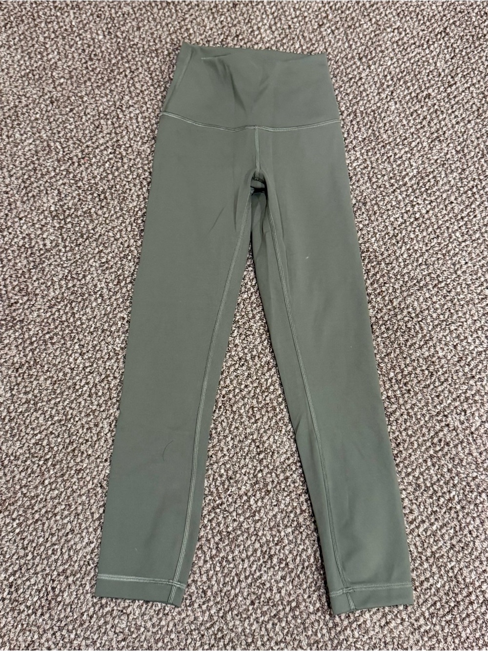Lululemon Olive Green Leggings - Size 0